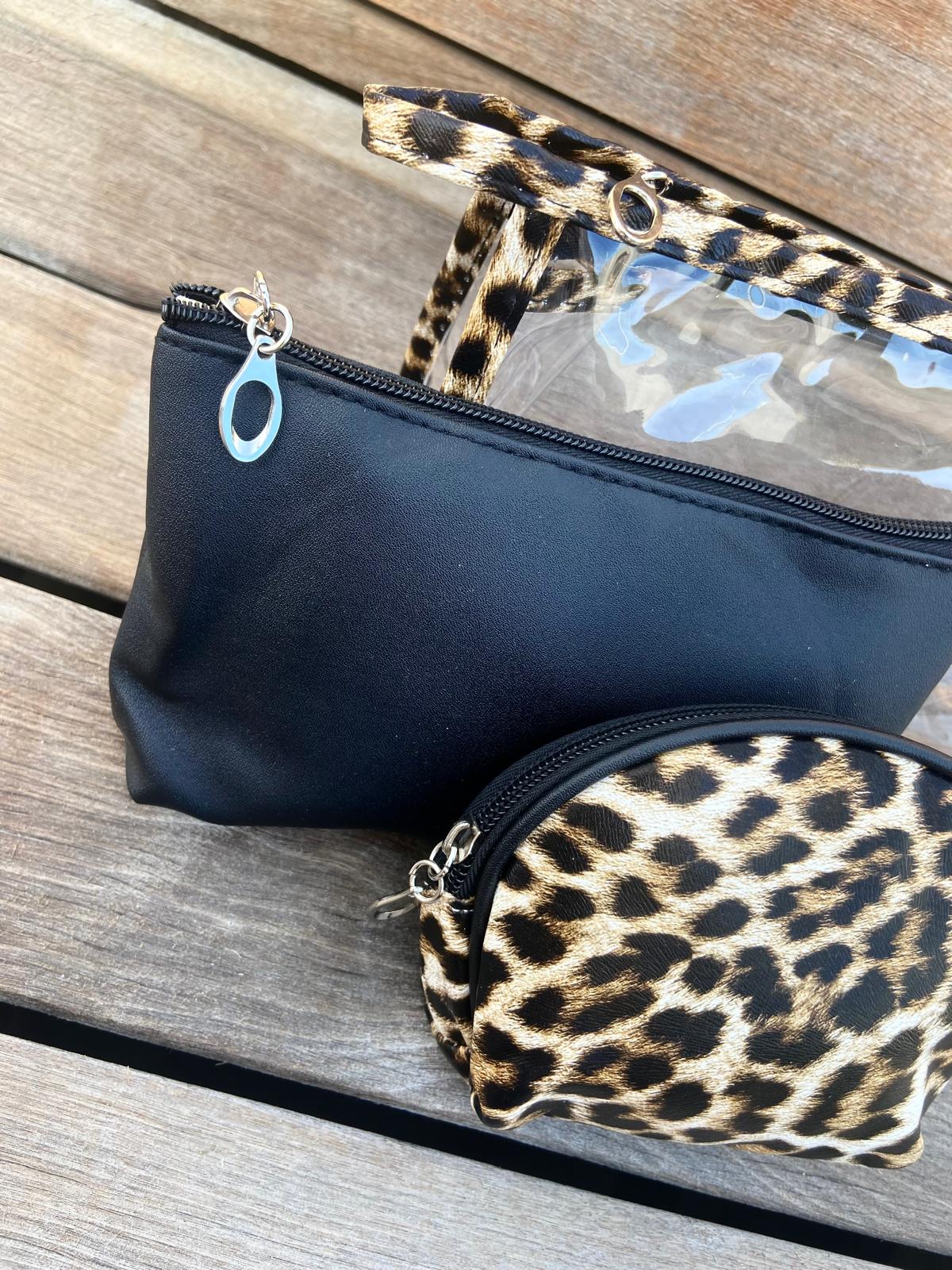 Set de neceseres animal print