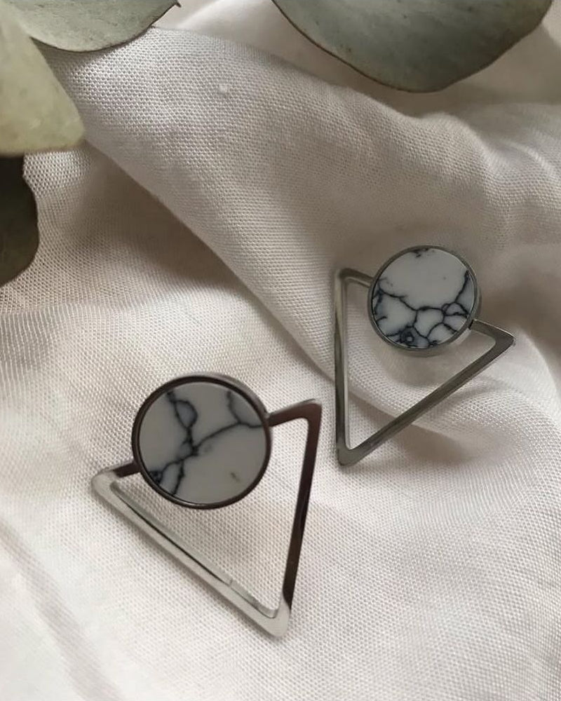 Aritos Mármol ACERO