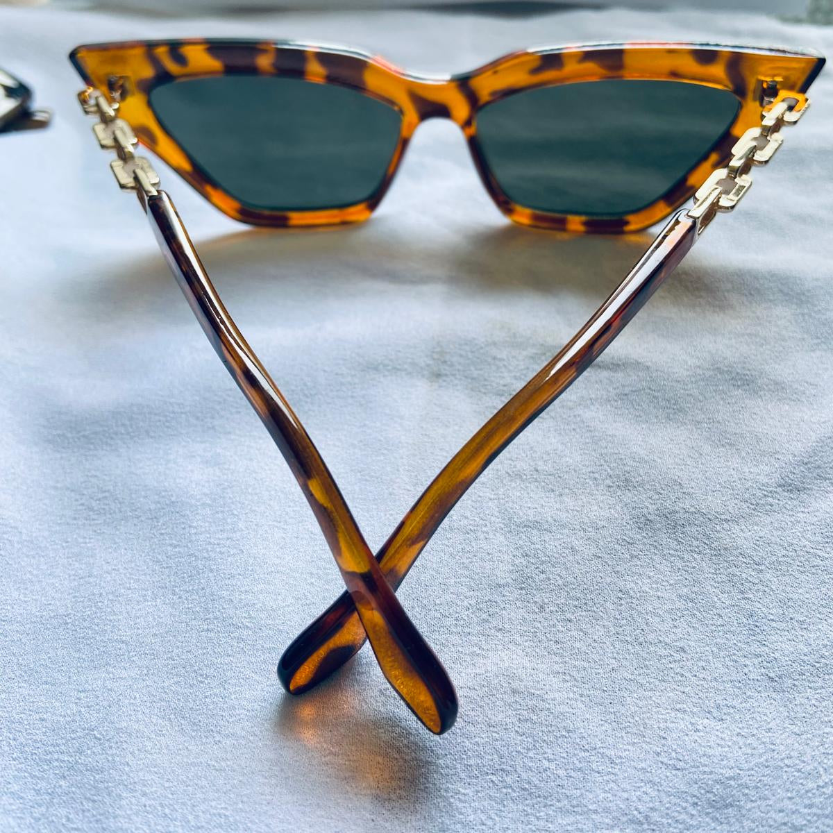 Lentes carey cat-eye