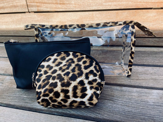 Set de neceseres animal print