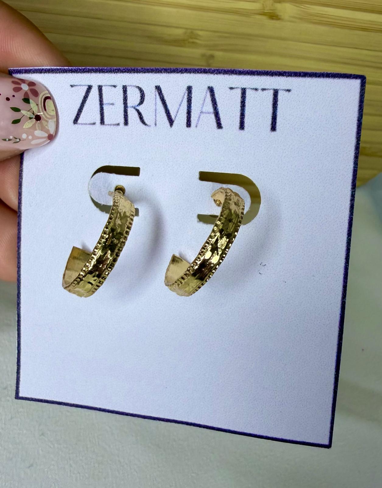 Aritos dorado verona