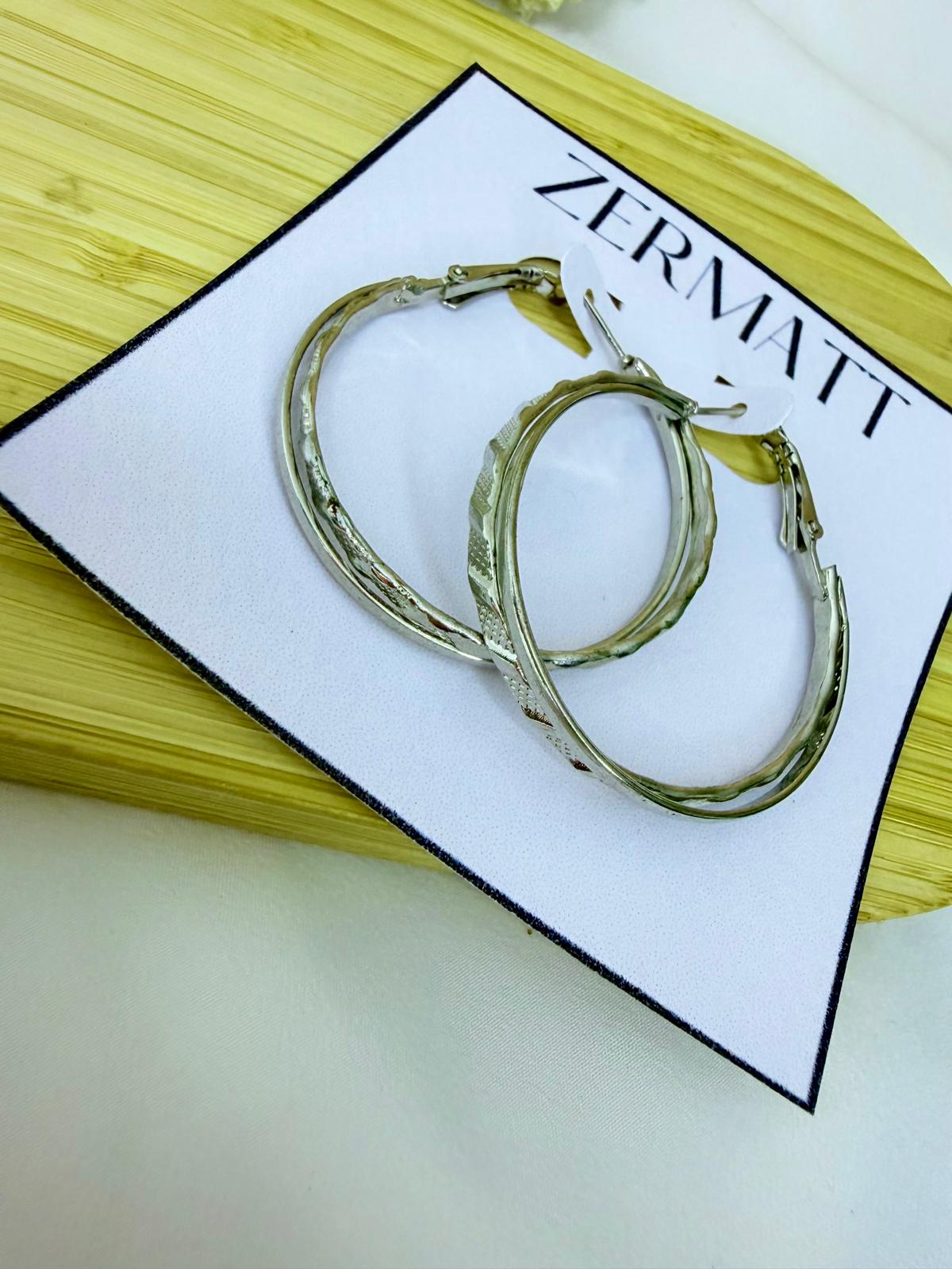 Aritos plata riviera