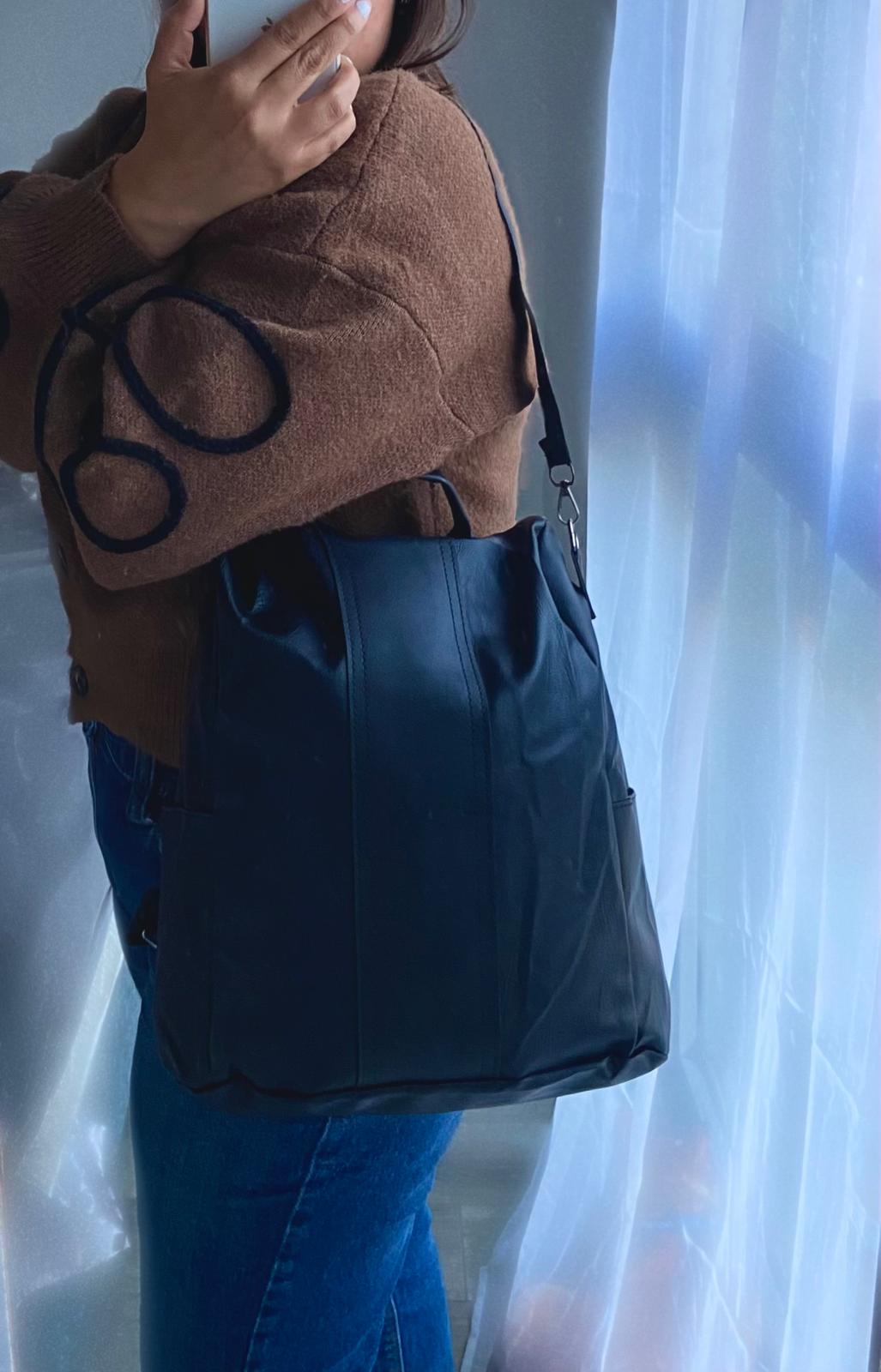 Cartera–mochila 2 en 1