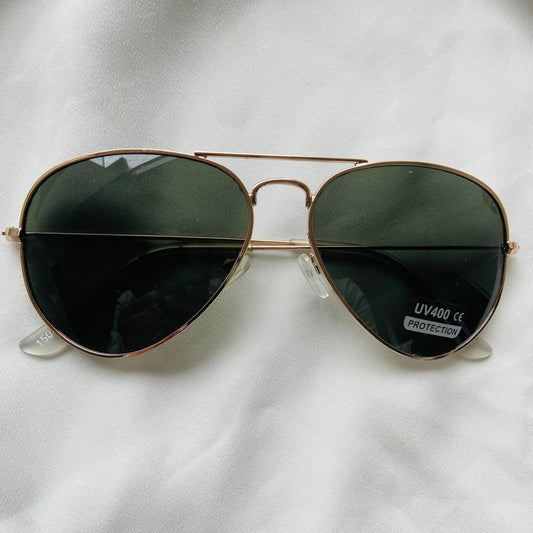 Lentes SKY – Aviador dorado clásico